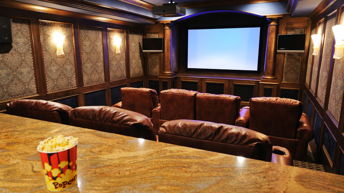 New Home Theater Design Group for Large Space